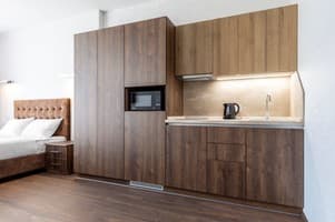 Апарт-отель Barasport city apartments. Апартаменты двухместный Studio Bronze Style 5